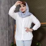 شومیز سفید داکرون - مانتو پاتریس رشت