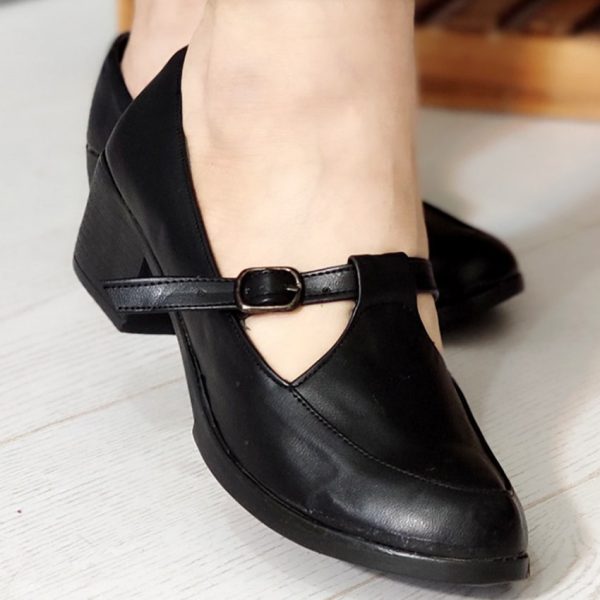 کفش اداری مشکی - مانتو پاتریس رشت