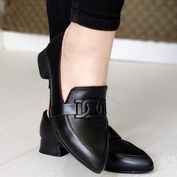 کالج سگک دار مشکی - مانتو پاتریس رشت