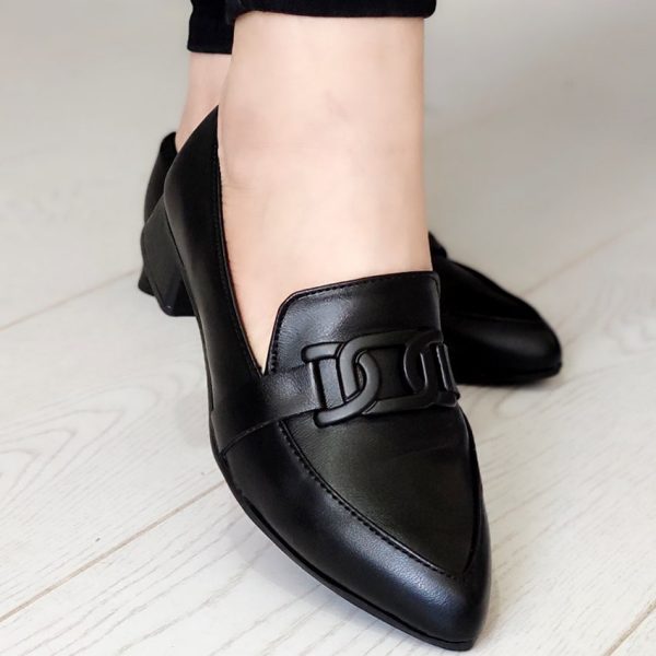 کالج سگک دار مشکی - مانتو پاتریس رشت