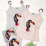 تاپ بند مهره ای طوطی - مانتو پاتریس رشت