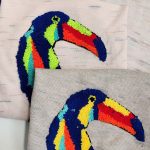 تاپ بند مهره ای طوطی - مانتو پاتریس رشت