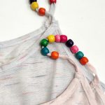 تاپ بند مهره ای طوطی - مانتو پاتریس رشت