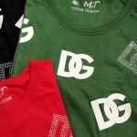 تیشرت نخ پنبه نگینی چاپی