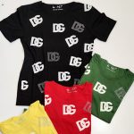 تیشرت نخ پنبه نگینی چاپی