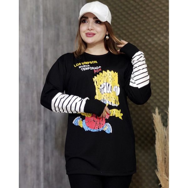 تونیک آستین راه راه - مانتو پاتریس رشت