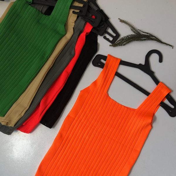 تاپ بافت کرکره ای رنگی - مانتو پاتریس رشت