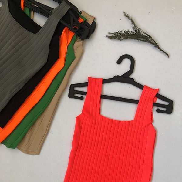 تاپ بافت کرکره ای رنگی - مانتو پاتریس رشت