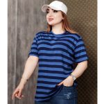 تیشرت لانگ راه راه - مانتو پاتریس رشت