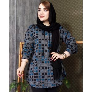 تونیک جلوبسته مربعی - مانتو پاتریس رشت