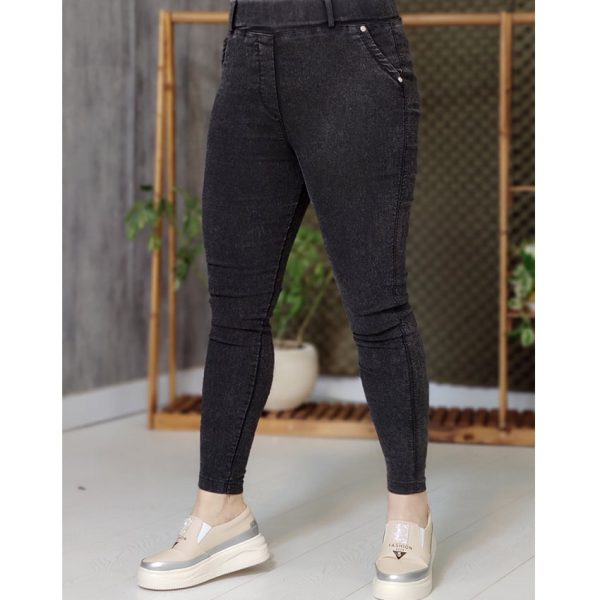 شلوار لوله ذغالی 31400166 - Image 1