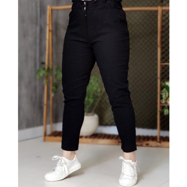 31400171-1-min (1) شلوار مام فیت زیپدار مشکی