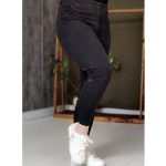 شلوار مام فیت دکمه ای - مانتو پاتریس رشت