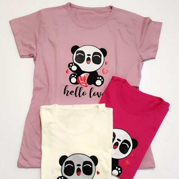 تیشرت نخ پنبه پاندا - مانتو پاتریس رشت