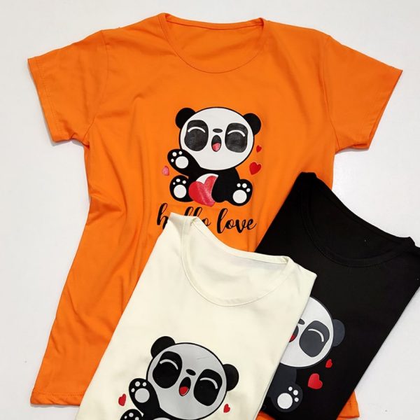 تیشرت نخ پنبه پاندا - مانتو پاتریس رشت