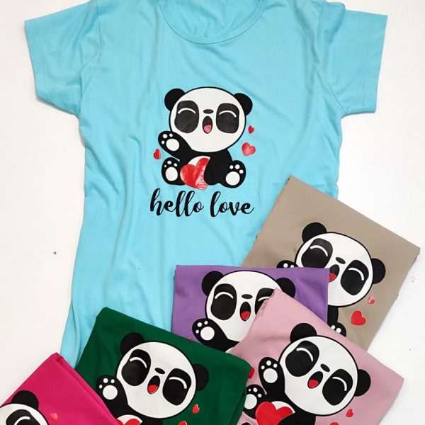 تیشرت نخ پنبه پاندا - مانتو پاتریس رشت