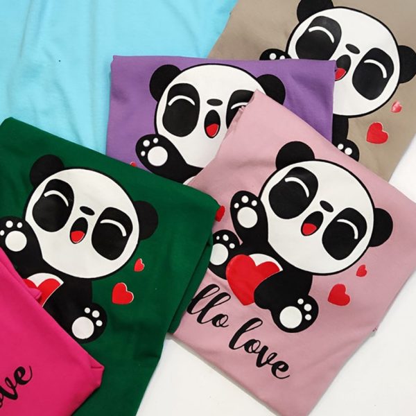 تیشرت نخ پنبه پاندا - مانتو پاتریس رشت