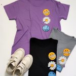 تیشرت نخ پنبه قواره دار ایموجی