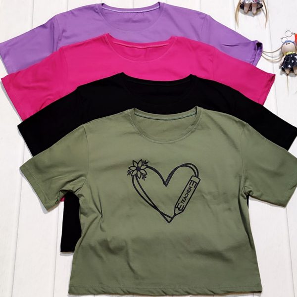 تیشرت کراپ تیچر - مانتو پاتریس رشت