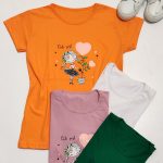 تیشرت چاپ کیوت کت - مانتو پاتریس رشت