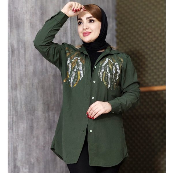 شومیز نگین 2 رنگ - مانتو پاتریس رشت