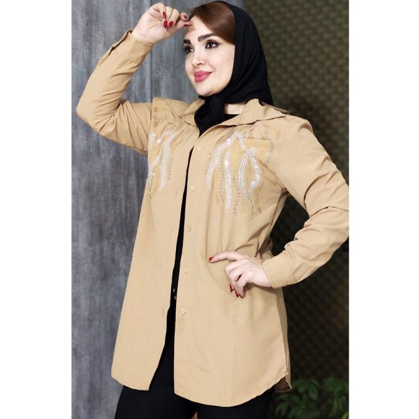 شومیز نگین 2 رنگ - مانتو پاتریس رشت