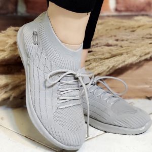 کتونی ساقدار اسکیچرز طوسی - مانتو پاتریس رشت