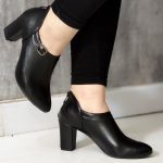 کفش بغل سگک پاشنه دار - مانتو پاتریس رشت