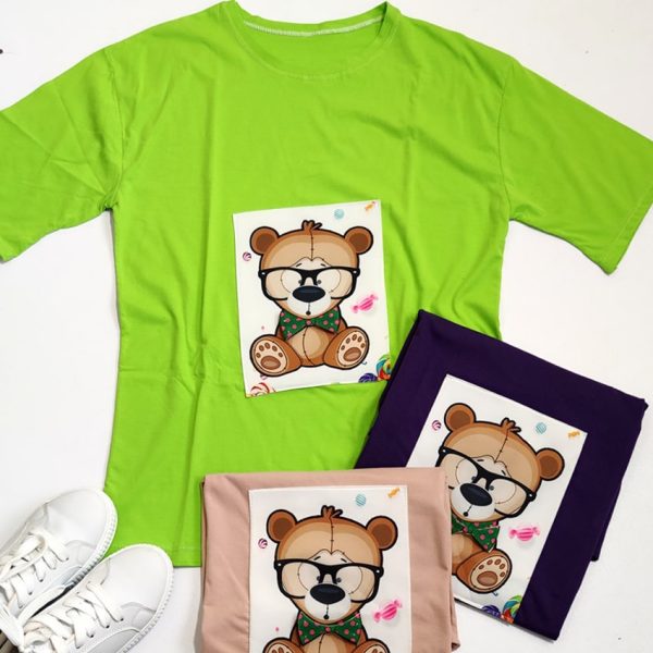 تیشرت سه بعدی خرس - مانتو پاتریس رشت