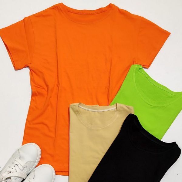 تیشرت نخ پنبه رنگی - مانتو پاتریس رشت