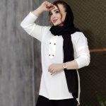 شومیز کراش جلوبسته - مانتو پاتریس رشت