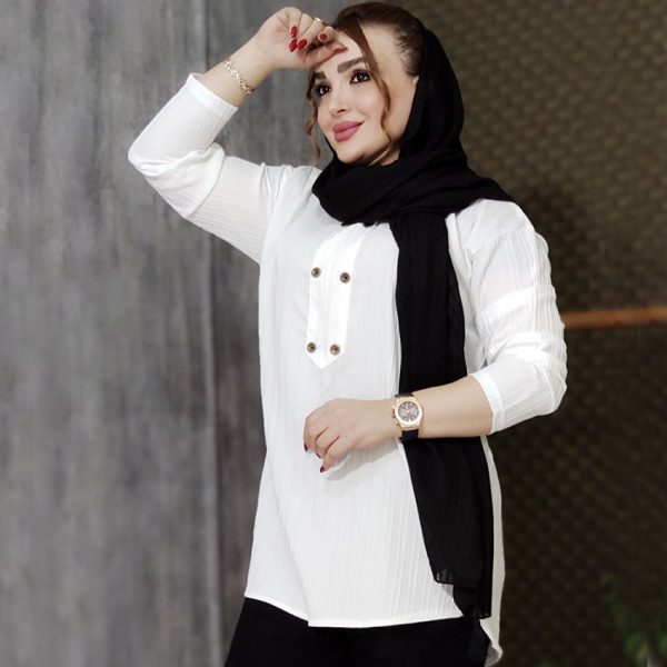 شومیز کراش جلوبسته - مانتو پاتریس رشت