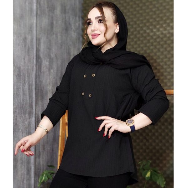 شومیز کراش جلوبسته - مانتو پاتریس رشت