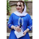 ست کرسپو چاپی منگوله دار - مانتو پاتریس رشت