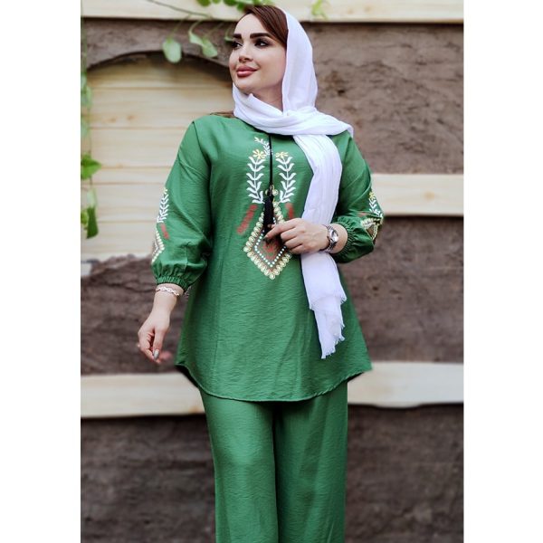 35400118-3-min (1) ست کرسپو چاپی منگوله دار - مانتو پاتریس رشت