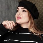 بافت پینترستی مشکی - مانتو پاتریس رشت