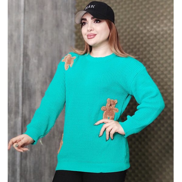 بلوز بافت خرس گلدوزی - مانتو پاتریس رشت