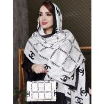 ست شال و کیف زنجیری - مانتو پاتریس رشت