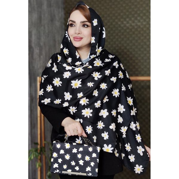 ست شال و کیف زنجیری - مانتو پاتریس رشت