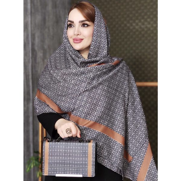 ست شال و کیف زنجیری - مانتو پاتریس رشت