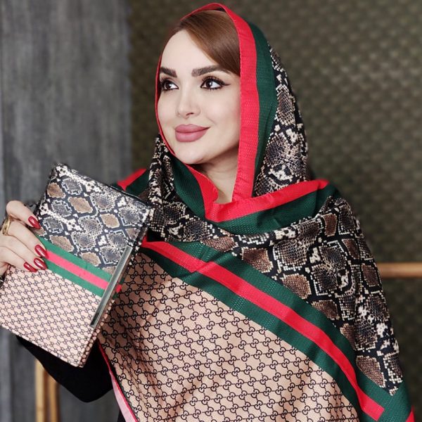 ست شال و کیف زنجیری - مانتو پاتریس رشت