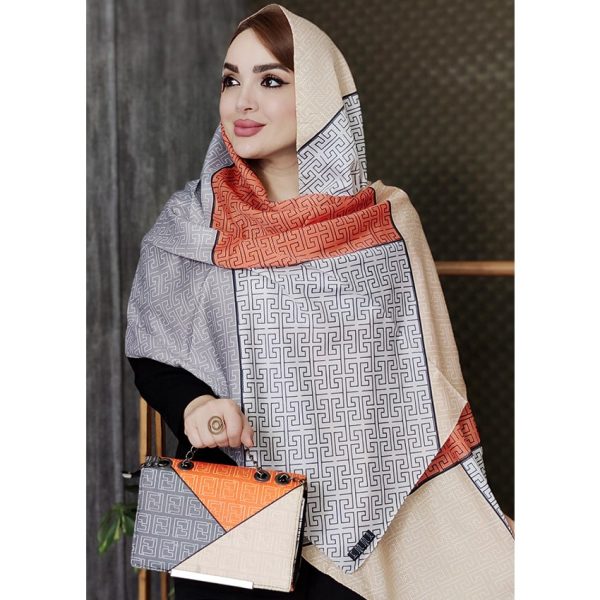 ست شال و کیف زنجیری - مانتو پاتریس رشت