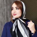 روسری بهاره طرحدار - مانتو پاتریس رشت