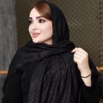 روسری لمه مشکی - مانتو پاتریس رشت
