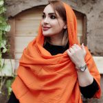 شال رنگی کجراه - مانتو پاتریس رشت