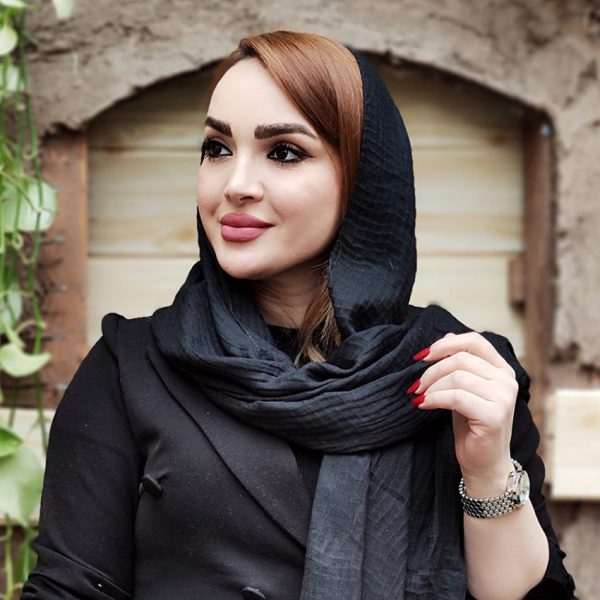 شال رنگی کجراه - مانتو پاتریس رشت