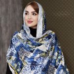 شال بهاره گلدار - مانتو پاتریس رشت