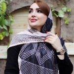 روسری قواره دار نخی - مانتو پاتریس رشت