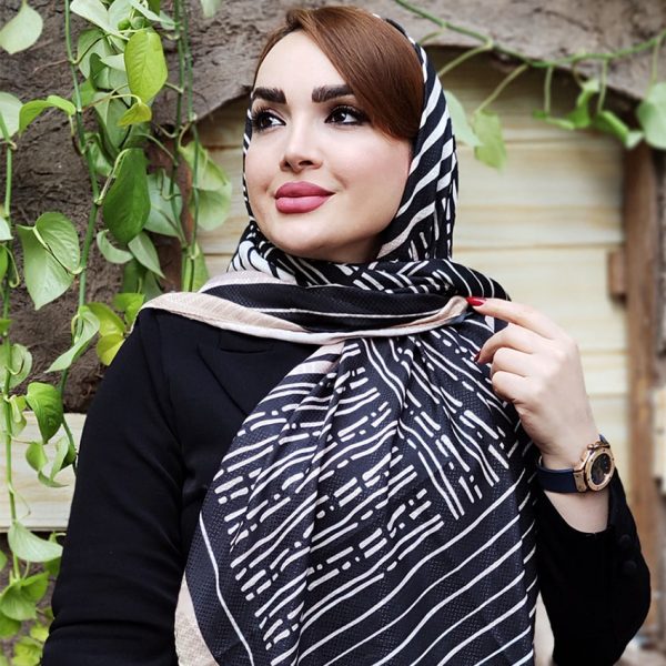 روسری قواره دار نخی - مانتو پاتریس رشت