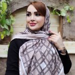 روسری قواره دار نخی - مانتو پاتریس رشت